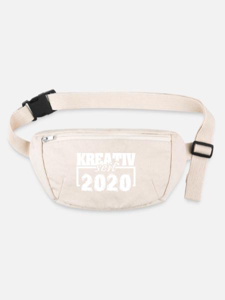 2020 - Stanley/Stella recycled Hip Bag  - natural - Front