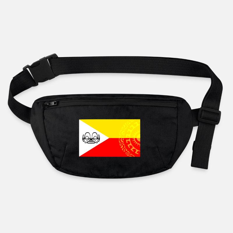 Marquesan Flag - Personalized 1 Stanley/Stella recycled Hip Bag 