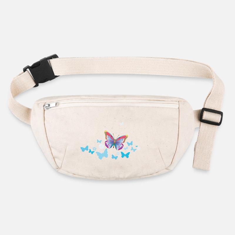 Butterflies Butterflies Insects Spring Summer Stanley/Stella recycled Hip Bag 