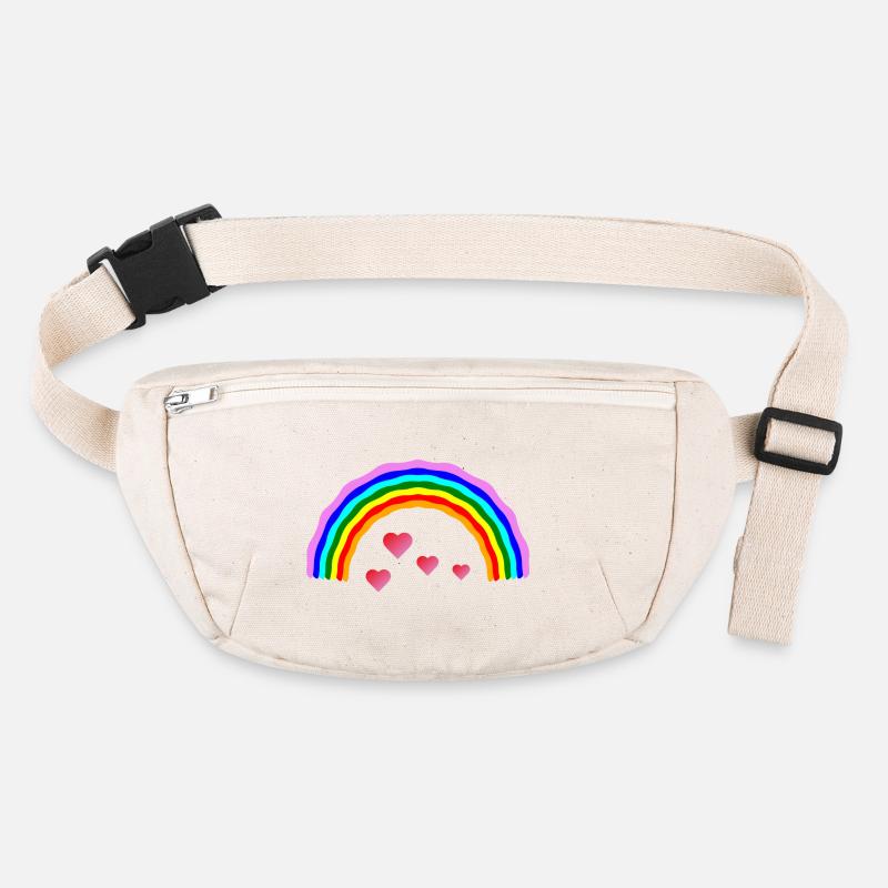 Regenbogenherz Regenbogenherz Stanley/Stella recycelte Gürteltasche