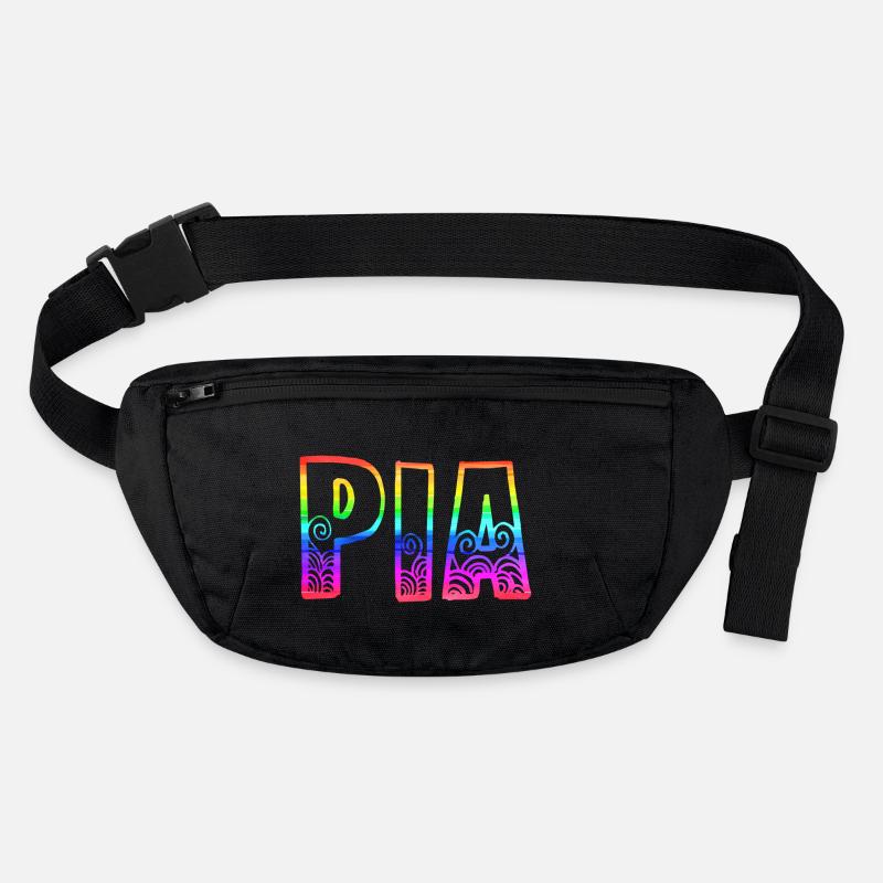 pia rs arc-en-ciel Sac banane recyclé Stanley/Stella