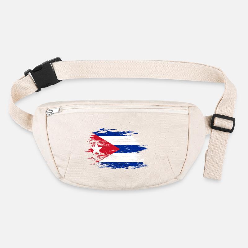 Kuba Flagge used Stanley/Stella recycelte Gürteltasche
