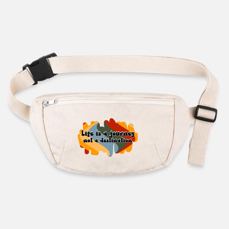 Life - A colorful journey Stanley/Stella recycled Hip Bag 