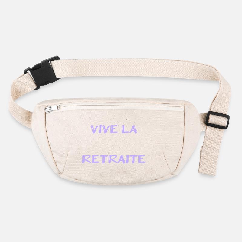 RETRAITE. RETRAITE. RETRAITEE. SENIOR. MAMIE. PAPY Sac banane recyclé Stanley/Stella