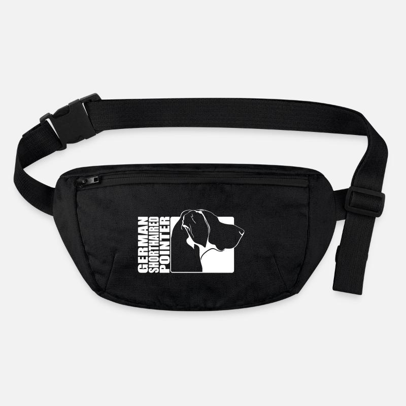 German Shorthaired Pointer Profil Hunde Wilsigns Stanley/Stella recycelte Gürteltasche