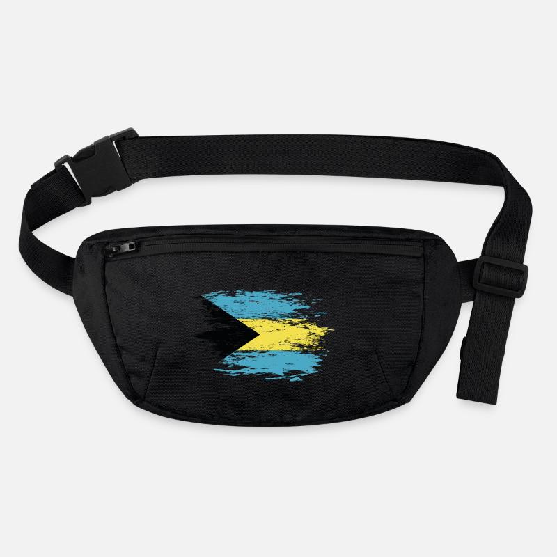 Bahamas flag used Stanley/Stella recycled Hip Bag 