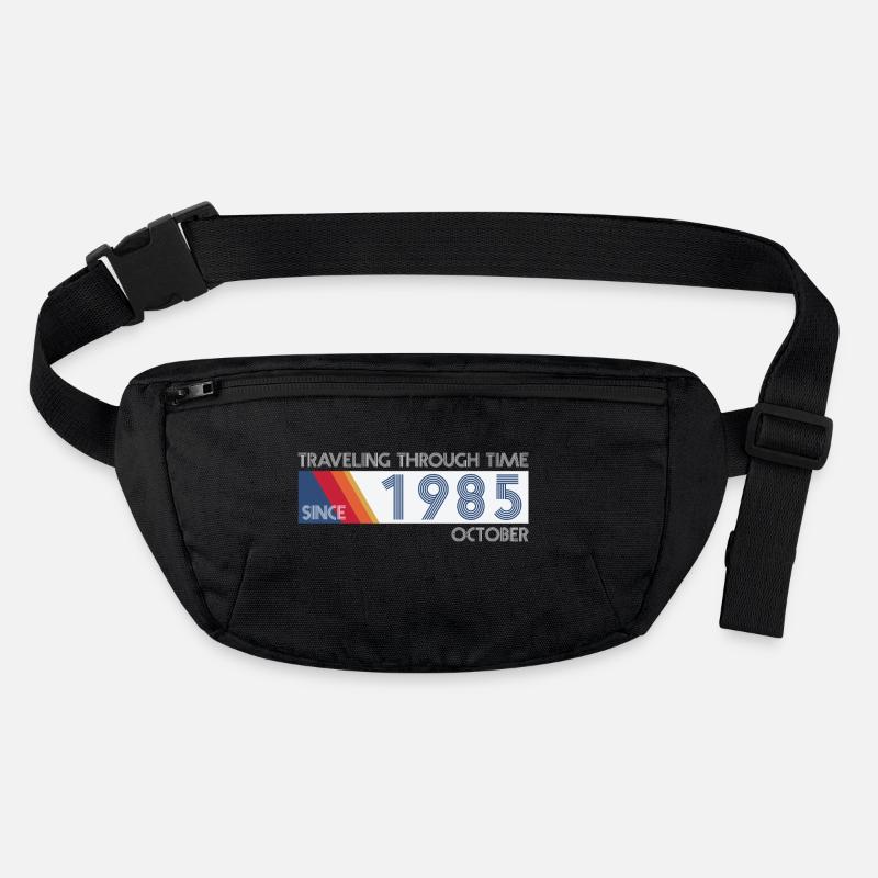 Funny Zeitreise Geburtstags Design October 1985 Stanley/Stella recycelte Gürteltasche