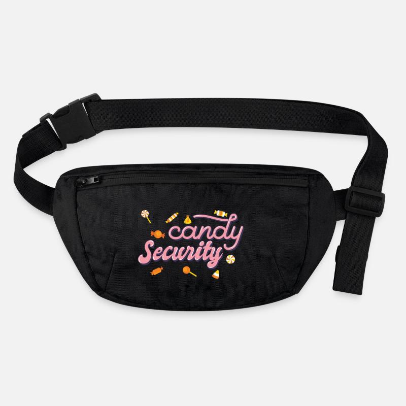 Candy Security Kids Parents Matching Birthday Stanley/Stella recycled Hip Bag 
