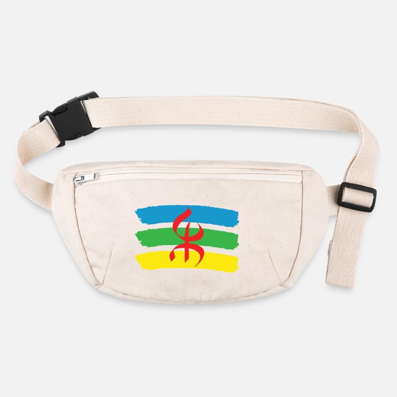 DRAPEAU AMAZIGH BERBERE YIFINAGH Sac banane recyclé Stanley/Stella