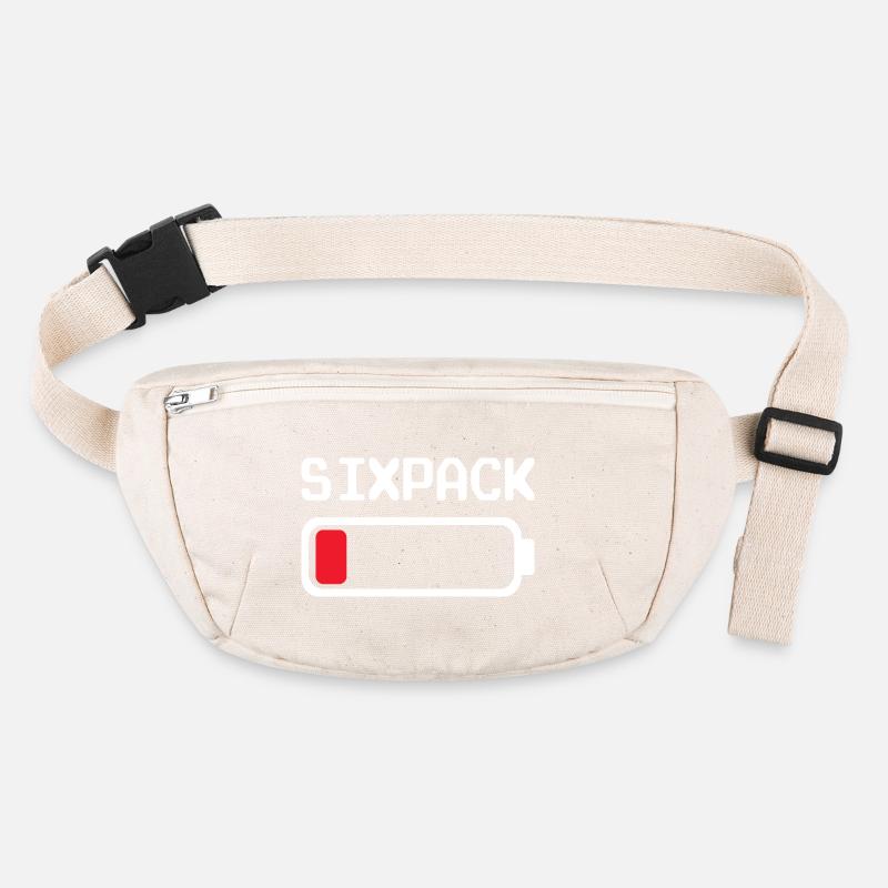 Six-pack – Fun outfit with a low battery Stanley/Stella recycled Hip Bag 
