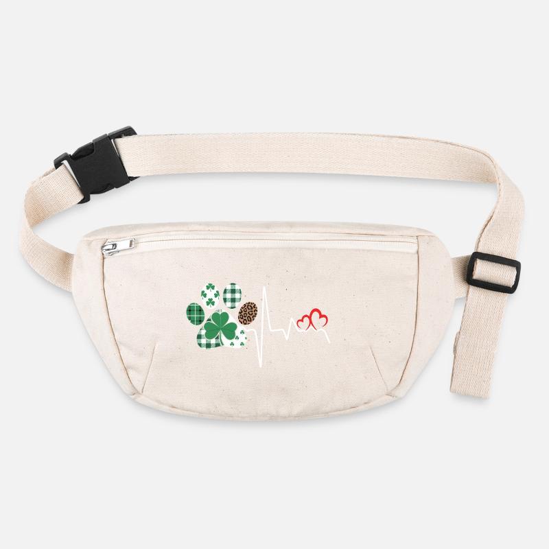 Clover Heart Pattern Mix Stanley/Stella recycled Hip Bag 