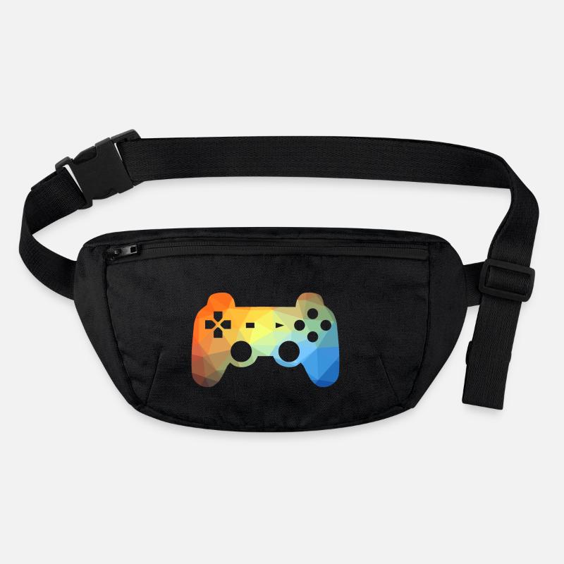 Bunter Gaming Controller Stanley/Stella recycelte Gürteltasche