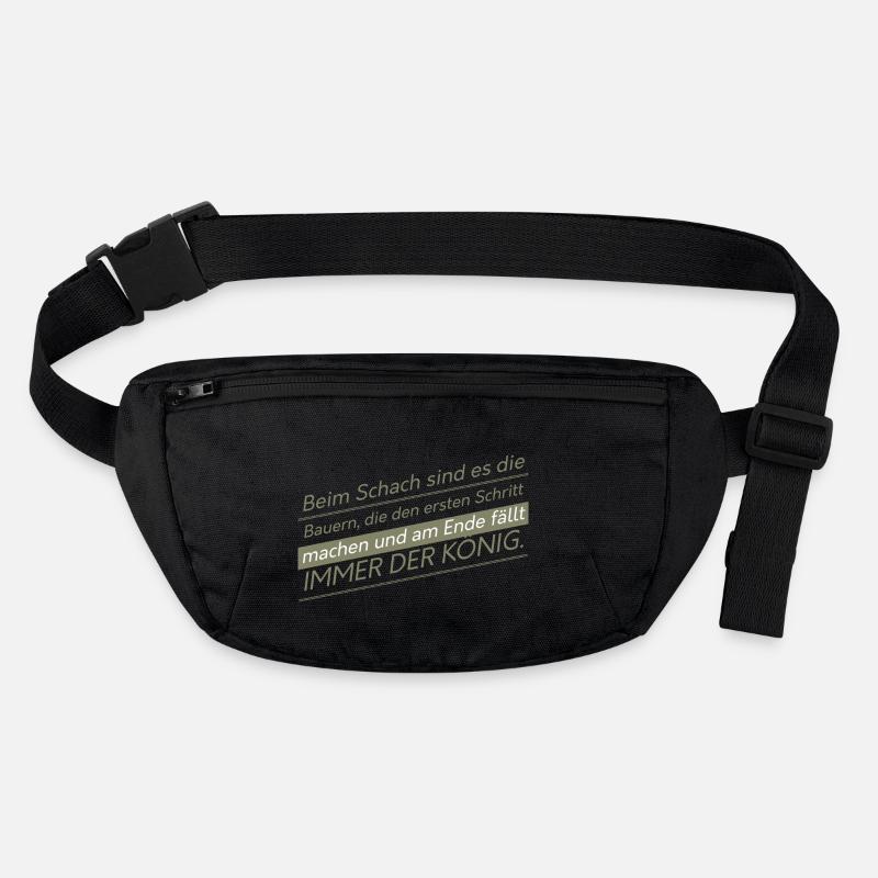 Funny Farmer Sayings Stanley/Stella recycled Hip Bag 