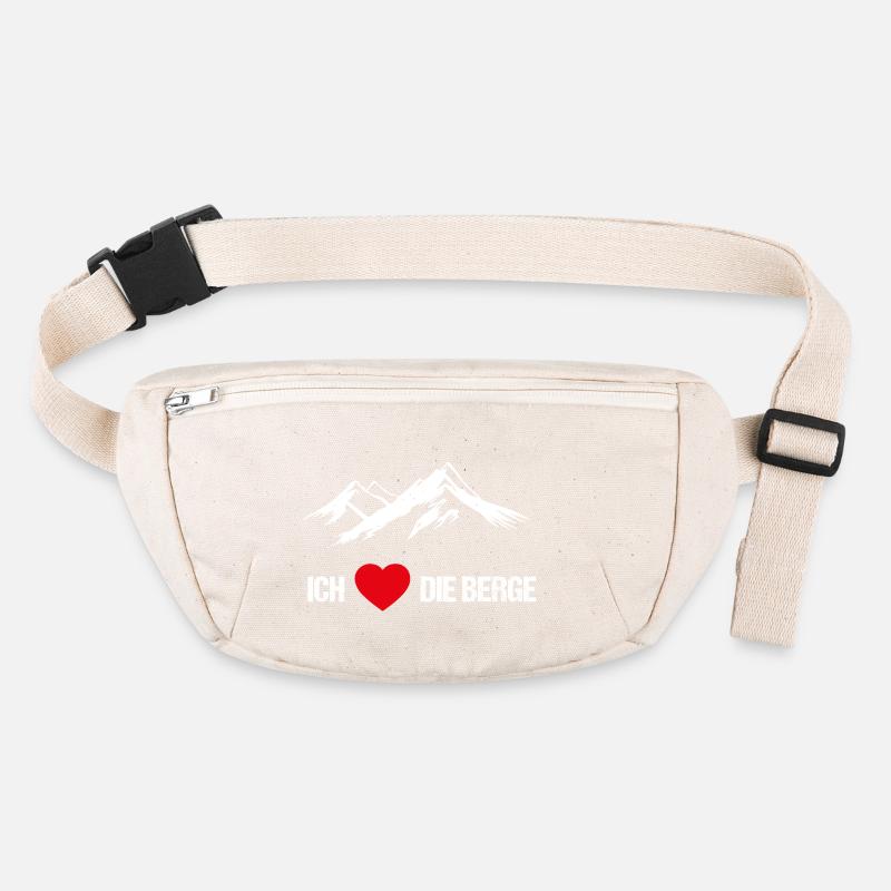 Ich liebe die Berge Stanley/Stella recycelte Gürteltasche
