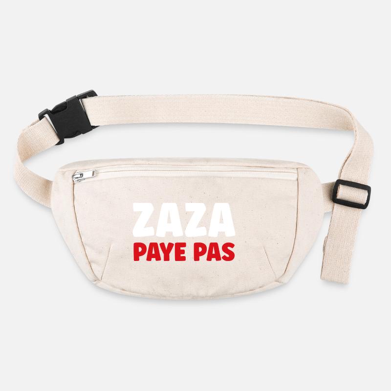 Zaza Paye Pas Typo Pop Coloré Sac banane recyclé Stanley/Stella