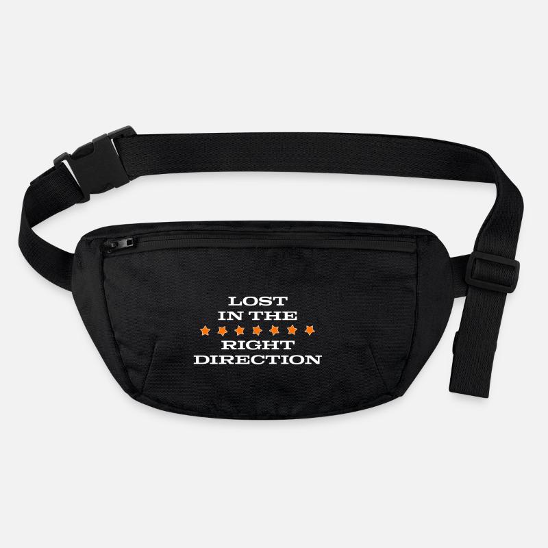 Lost in the right direction Stanley/Stella recycled Hip Bag 