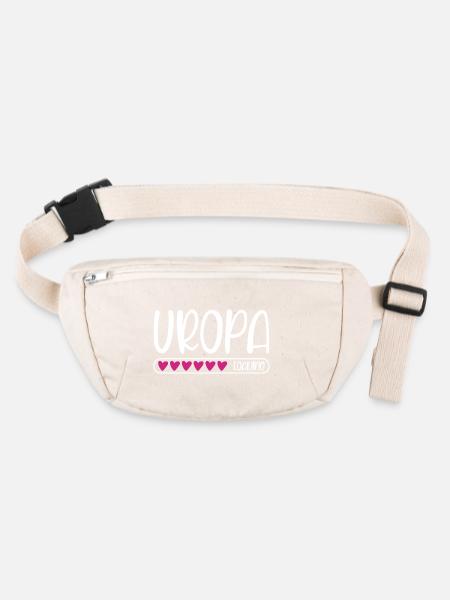 Uropa loading - Stanley/Stella recycelte Gürteltasche - Naturweiß - Vorne