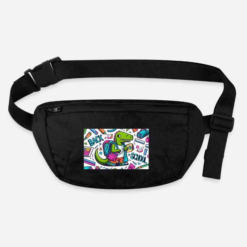 Back to school - Stanley/Stella recycled Hip Bag  - black