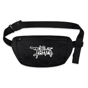 Style de balise Talahon - Sac banane recyclé Stanley/Stella - noir - Devant