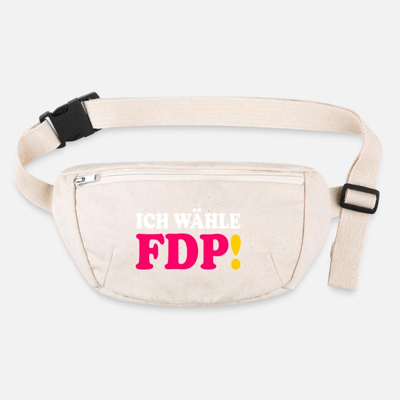 Fdp - ich wähle fdp Stanley/Stella recycelte Gürteltasche