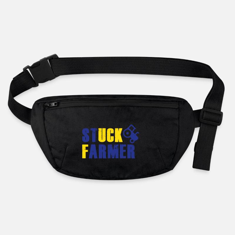 STUCK FARMER BLUE YELLOW Stanley/Stella recycled Hip Bag 