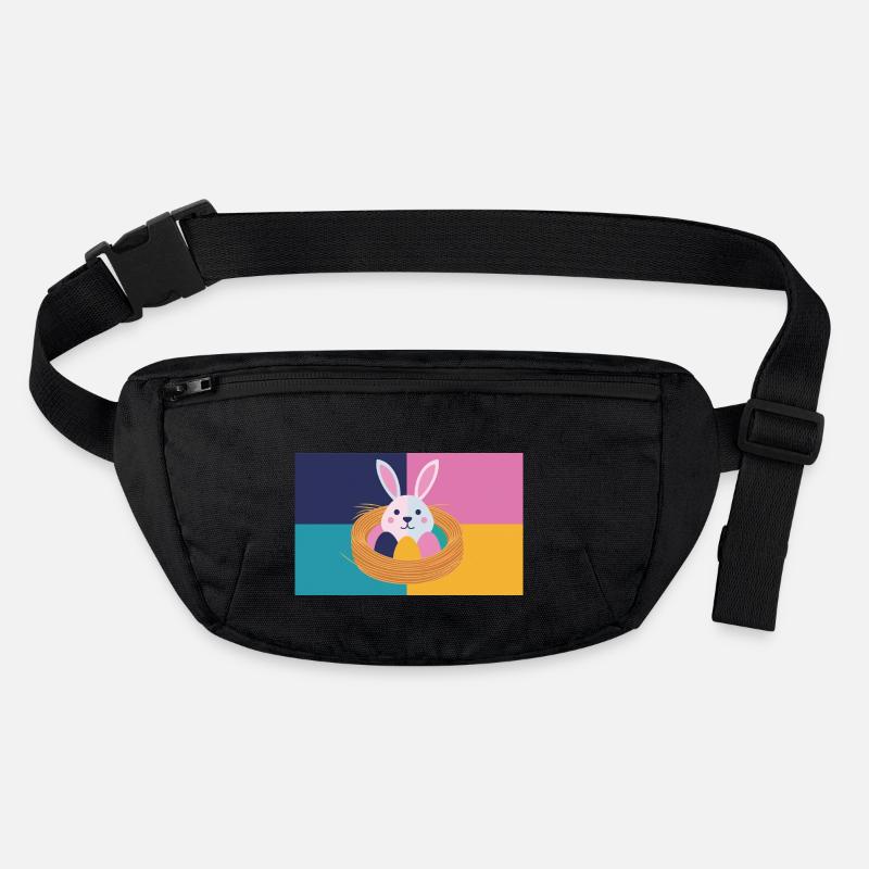 Easter Bunny No.05 Stanley/Stella recycled Hip Bag 