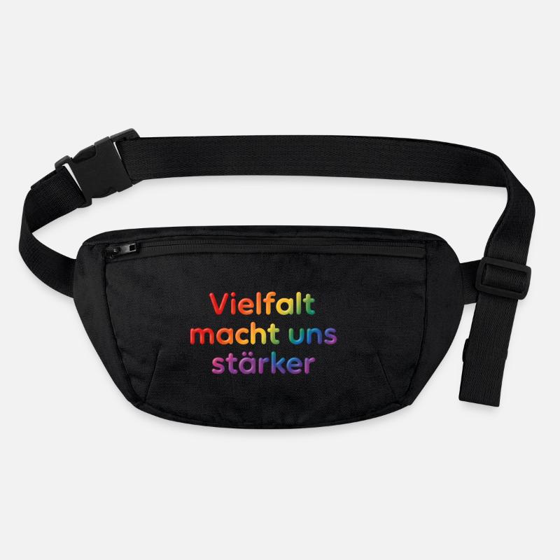 La diversité nous rend plus forts – uniques ensemble Sac banane recyclé Stanley/Stella