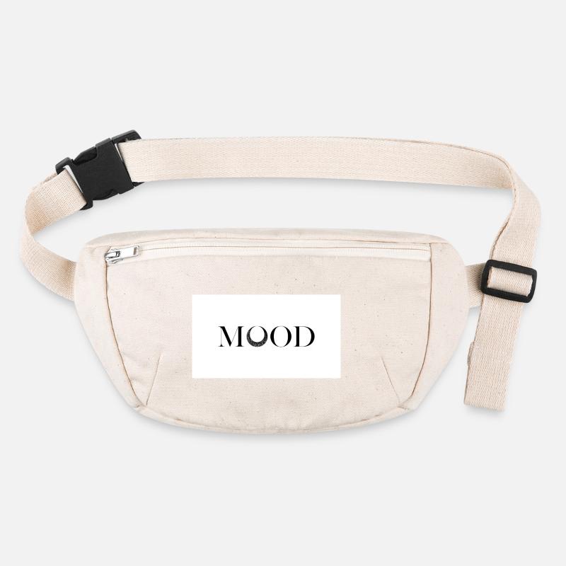Conception typographique minimale MOOD Sac banane recyclé Stanley/Stella