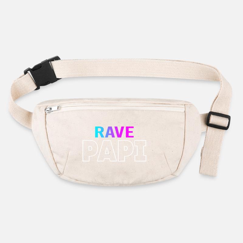 Rave Dad Techno House Electro Festival Hardstyle Stanley/Stella recycelte Gürteltasche