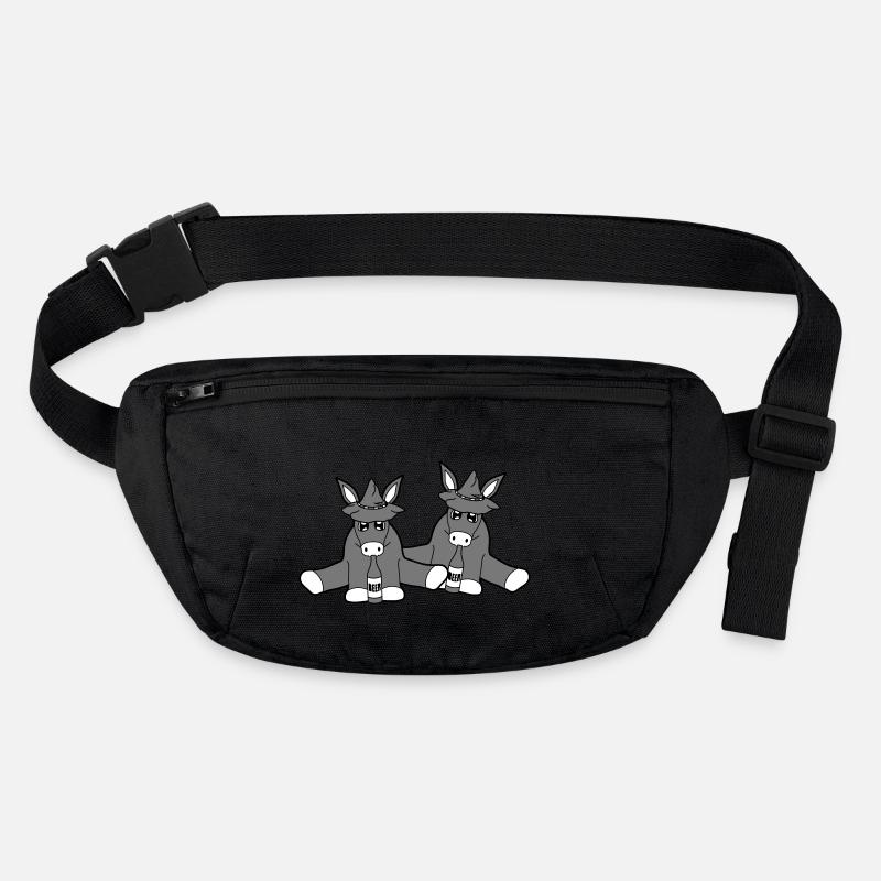 2 amis équipe bavière chapeau bière alcool Sac banane recyclé Stanley/Stella