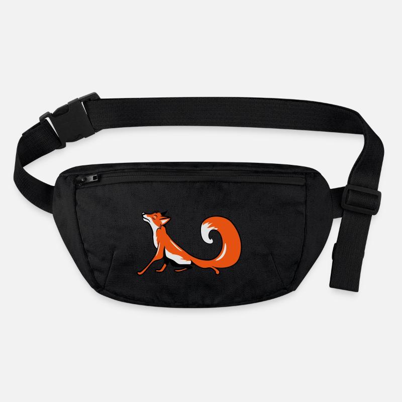 Fox funny vain Stanley/Stella recycled Hip Bag 