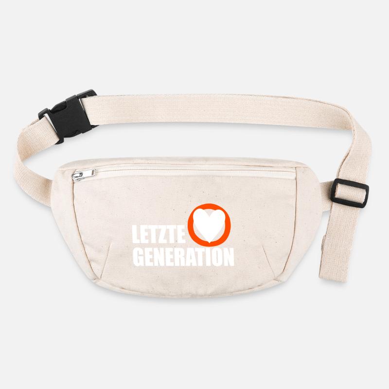 Letzte Generation - Design 5 Stanley/Stella recycelte Gürteltasche