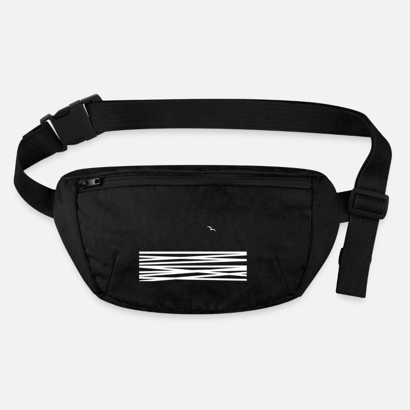 Sea with seagull Stanley/Stella recycled Hip Bag 