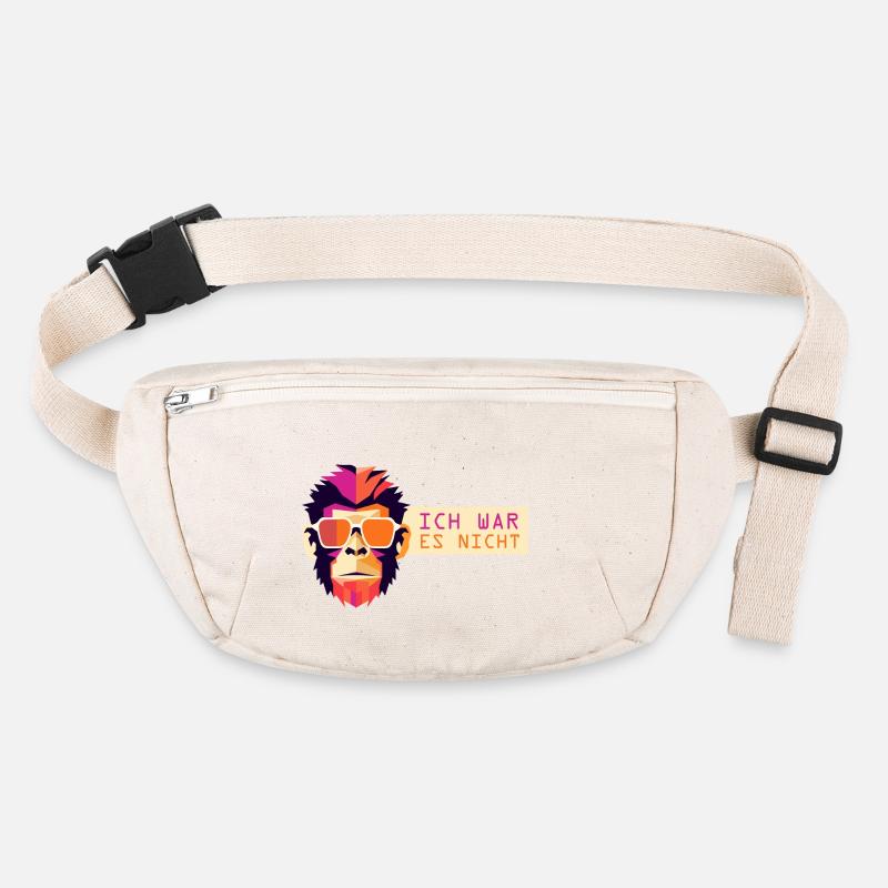 Ich war es nicht Affe Stanley/Stella recycelte Gürteltasche