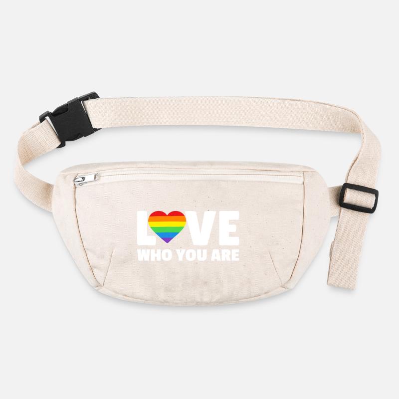Lgbt. Liebe wer du bist Stanley/Stella recycelte Gürteltasche