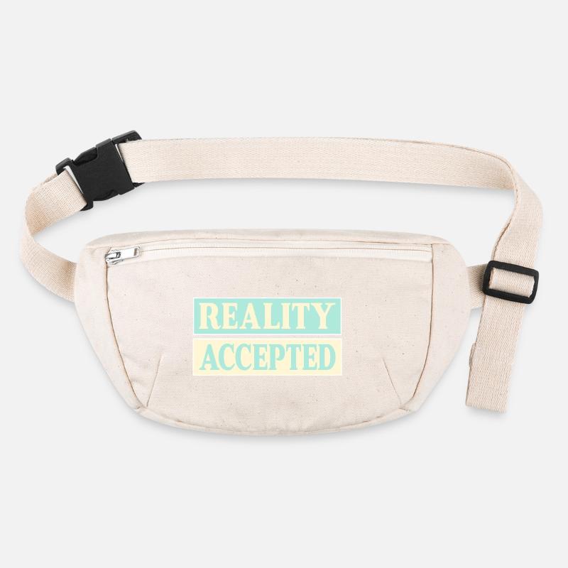 Reality Accepted Stanley/Stella recycled Hip Bag 
