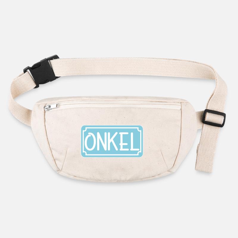 Geschenke für ONKEL - ONKEL WERDEN Stanley/Stella recycelte Gürteltasche