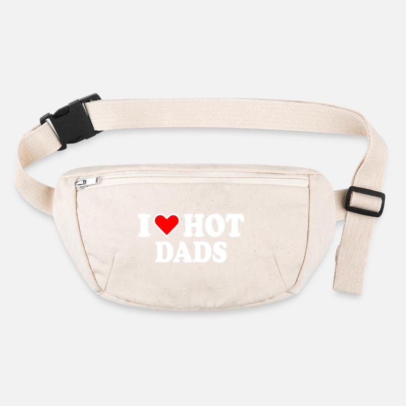 I love hot dads Stanley/Stella recycelte Gürteltasche