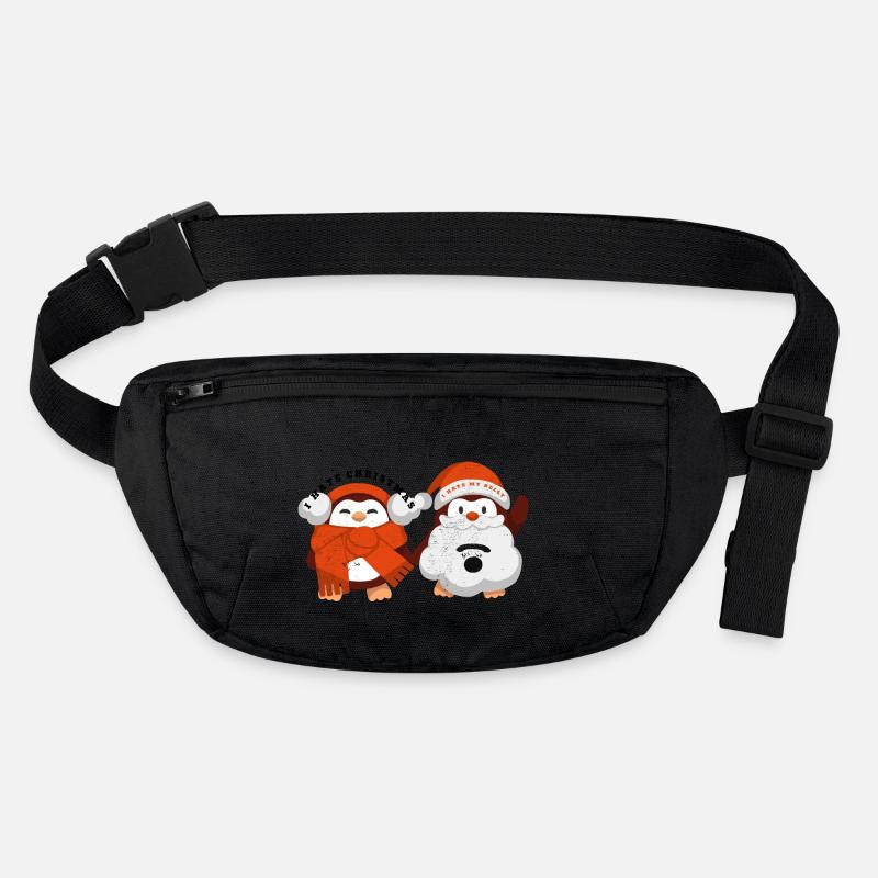 Christmas Penguin - Penguin Fan Stanley/Stella recycled Hip Bag 