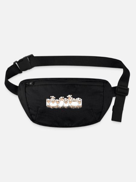 Mouton - Sac banane recyclé Stanley/Stella - noir