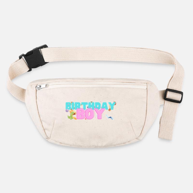 Dino Geburtstagsjunge Stanley/Stella recycelte Gürteltasche