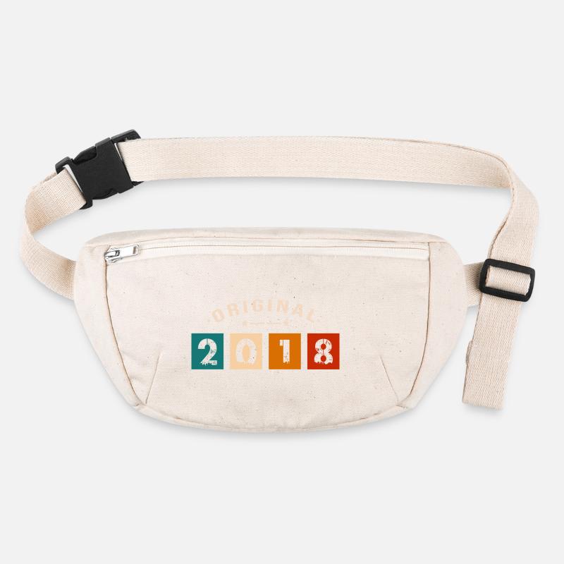 Original 2018 Vintage - Présent D’anniversaire 201 Sac banane recyclé Stanley/Stella