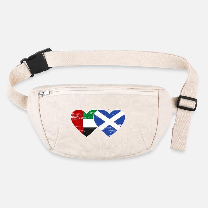 Émirats arabes unis Drapeau de l’Écosse Sac banane recyclé Stanley/Stella