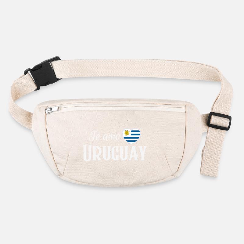 I love Uruguay, Uruguayan pride Stanley/Stella recycled Hip Bag 