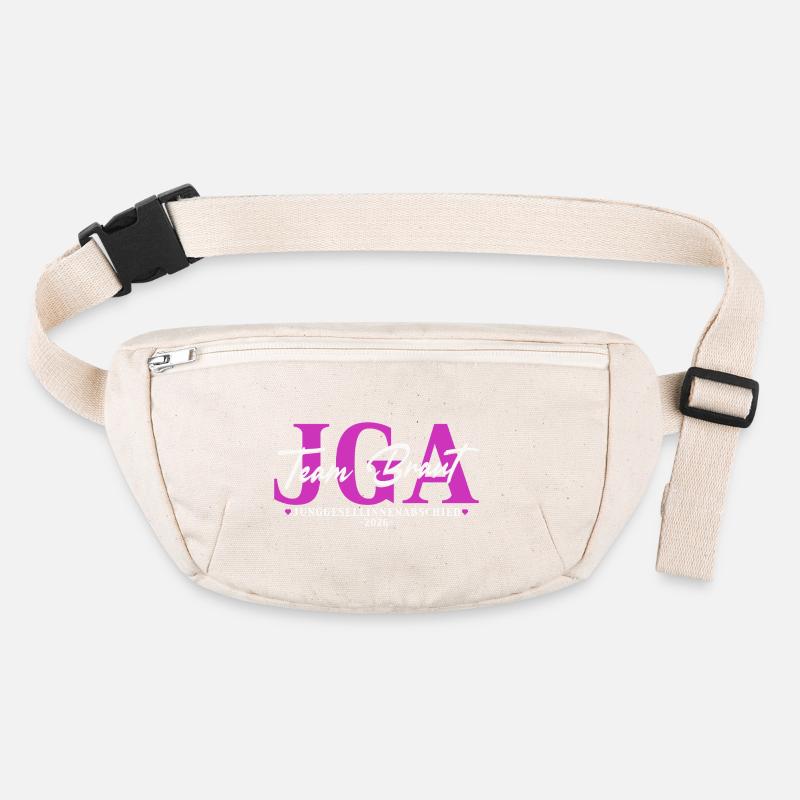 Junggesellinnenabschied 2026 Team Braut JGA Damen Stanley/Stella recycelte Gürteltasche