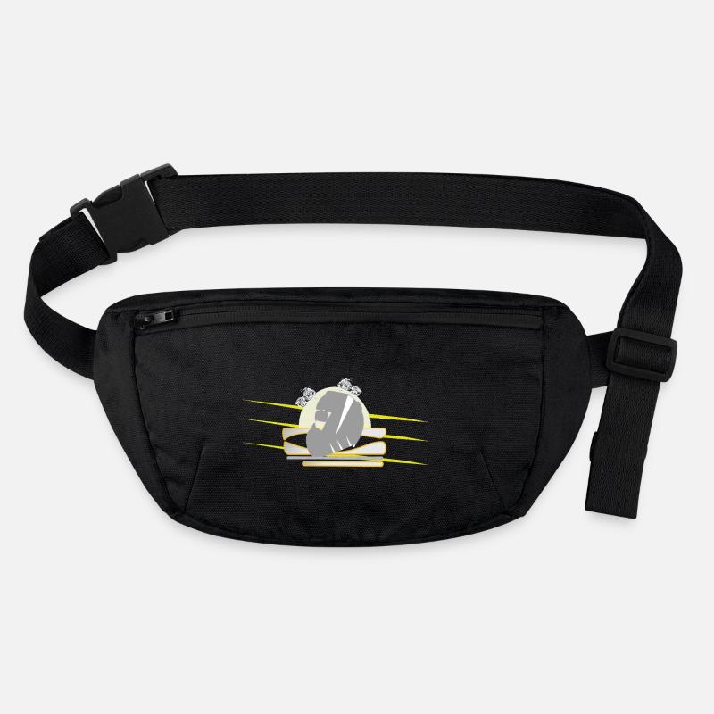 Motorcycle Chopper Helmet Stanley/Stella recycled Hip Bag 