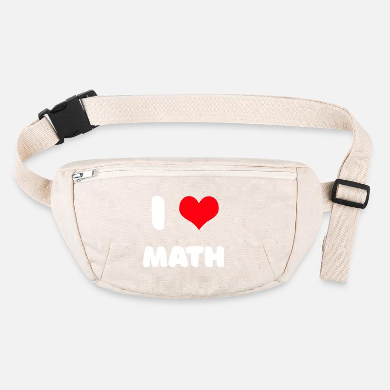 Ich liebe Mathe Stanley/Stella recycelte Gürteltasche