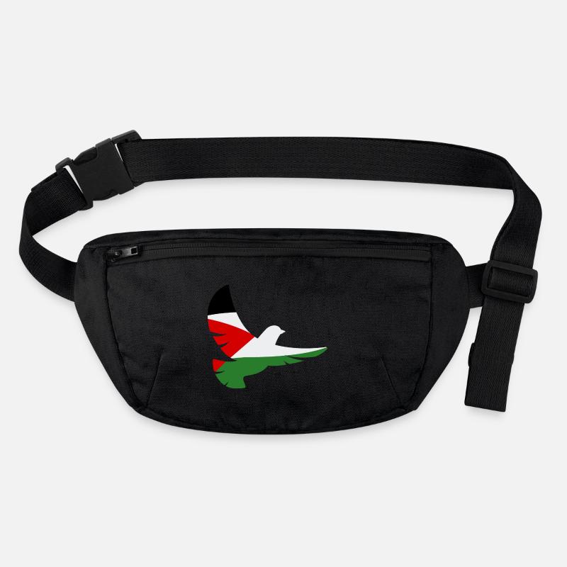 Colombe de Gaza Sac banane recyclé Stanley/Stella