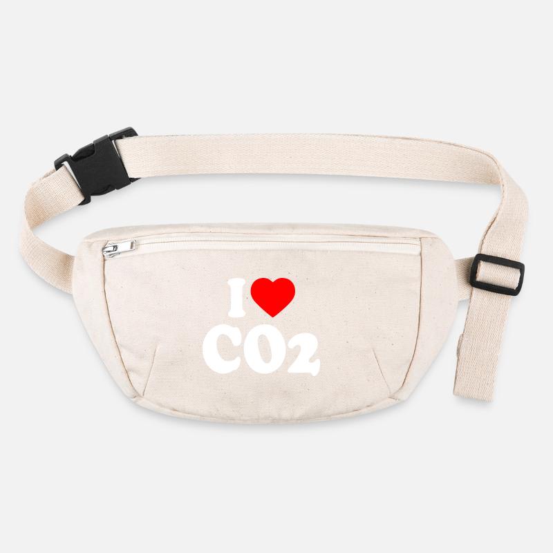 I love co2 Stanley/Stella recycelte Gürteltasche