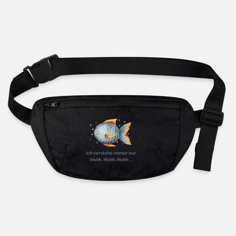Sweet fish - blubb, blubb, blubb Stanley/Stella recycled Hip Bag 